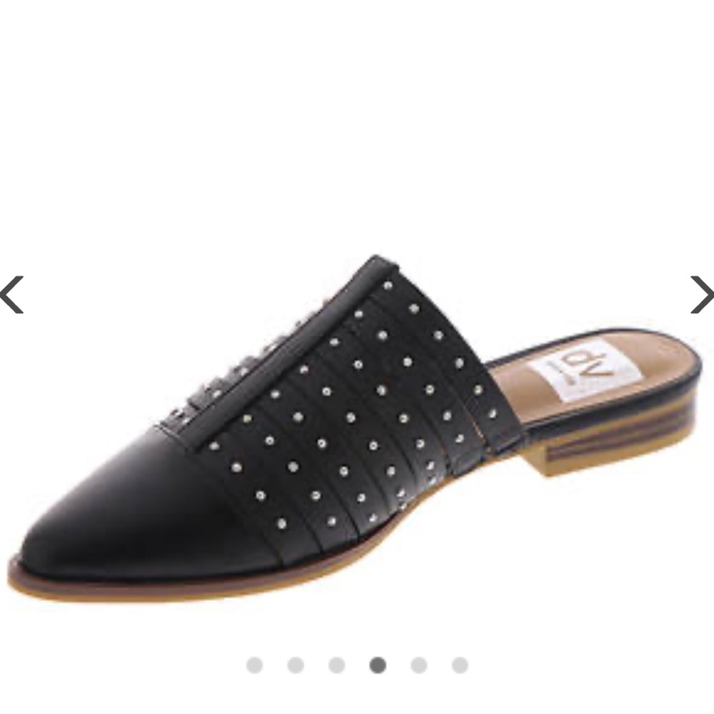 Dolce Vita Studded Leather Loafer Flats 9.5